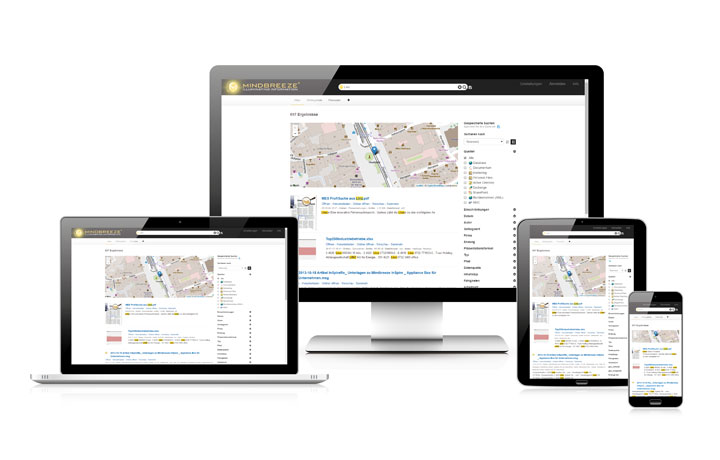 screenshot of Mindbreeze InSpire